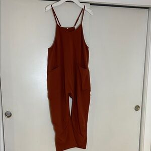 Women's Rust Jumpsuit